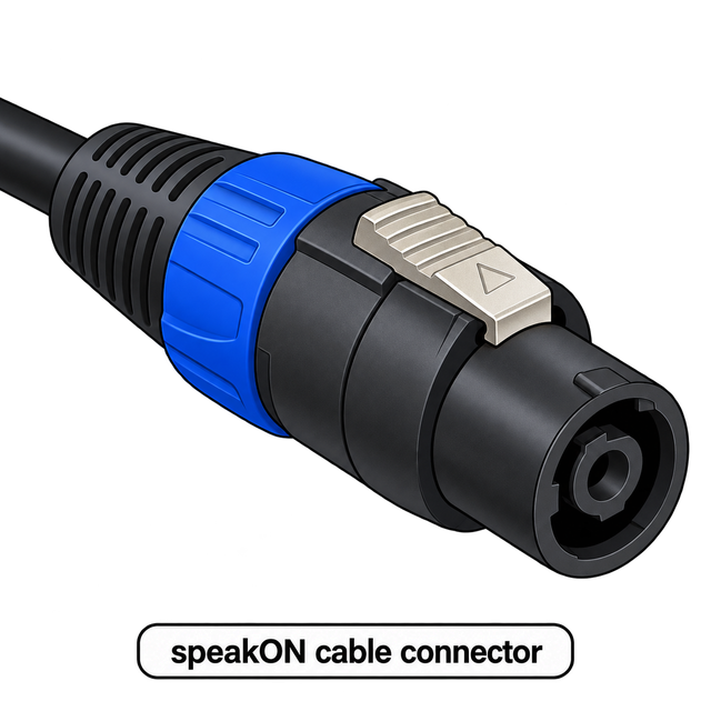 speakON cable connector